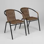 Flash Furniture 2-TLH-037-DK-BN-GG