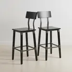 Flash Furniture 2-XU-DG-W0236B-BLK-GG