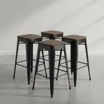 Flash Furniture 4-ET-31320W-30-BK-R-GG