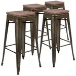 Flash Furniture 4-ET-31320W-30-GN-R-GG