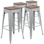Flash Furniture 4-ET-31320W-30-SV-R-GG