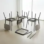 Flash Furniture 4-JJ-SEA-PL01-GY-GG