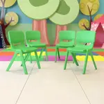 Flash Furniture 4-YU-YCX4-005-GREEN-GG