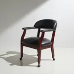 Flash Furniture B-Z100-LF-0005-BK-LEA-GG