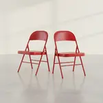 Flash Furniture 2-BD-F002-RED-GG