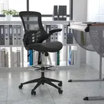 Flash Furniture BL-X-5M-D-BK-LEA-GG