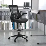 Flash Furniture BL-X-5M-D-BK-LEA-GG