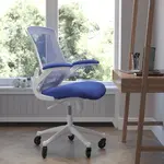 Flash Furniture BL-X-5M-WH-BLUE-RLB-GG
