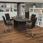 Flash Furniture BLN-6GCGRY2286-BK-GG