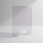 Flash Furniture Violet Free-Standing Register Shield/Sneeze Guard