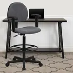 Flash Furniture BT-659-GRY-ARMS-GG