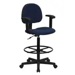Flash Furniture BT-659-NVY-ARMS-GG