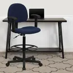 Flash Furniture BT-659-NVY-ARMS-GG