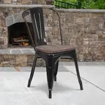 Flash Furniture CH-31230-BK-WD-GG