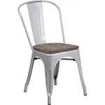 Flash Furniture CH-31230-SIL-WD-GG
