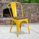 Flash Furniture CH-31230-YL-WD-GG