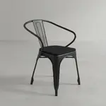 Flash Furniture CH-31270-BK-PL1B-GG