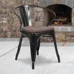 Flash Furniture CH-31270-BK-WD-GG