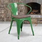 Flash Furniture CH-31270-GN-WD-GG