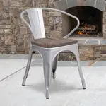 Flash Furniture CH-31270-SIL-WD-GG