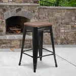 Flash Furniture CH-31320-24-BK-WD-GG