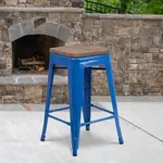 Flash Furniture CH-31320-24-BL-WD-GG