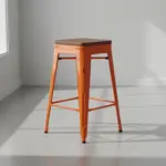 Flash Furniture CH-31320-24-OR-WD-GG