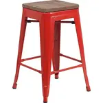Flash Furniture CH-31320-24-RED-WD-GG