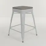 Flash Furniture CH-31320-24-WH-PL2G-GG