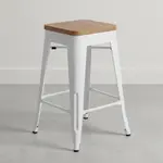 Flash Furniture CH-31320-24-WH-WD-GG