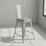 Flash Furniture CH-31320-24GB-SIL-PL2G-GG