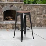 Flash Furniture CH-31320-30-BK-WD-GG