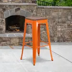 Flash Furniture CH-31320-30-OR-WD-GG