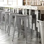 Flash Furniture CH-31320-30-SIL-PL2G-GG