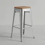 Flash Furniture CH-31320-30-SIL-WD-GG