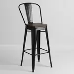 Flash Furniture CH-31320-30GB-BK-WD-GG