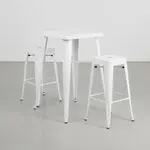 Flash Furniture CH-31330B-2-30SQ-WH-GG