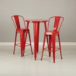 Flash Furniture CH-51080BH-2-30CAFE-RED-GG