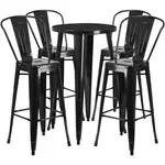 Flash Furniture CH-51080BH-4-30CAFE-BK-GG