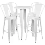 Flash Furniture CH-51080BH-4-30CAFE-WH-GG