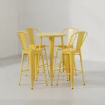 Flash Furniture CH-51080BH-4-30CAFE-YL-GG