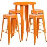 Flash Furniture CH-51080BH-4-30SQST-OR-GG