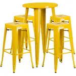 Flash Furniture CH-51080BH-4-30SQST-YL-GG