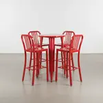 Flash Furniture CH-51080BH-4-30VRT-RED-GG