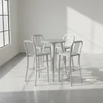 Flash Furniture CH-51080BH-4-30VRT-SIL-GG