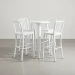 Flash Furniture CH-51080BH-4-30VRT-WH-GG