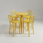 Flash Furniture CH-51080BH-4-30VRT-YL-GG