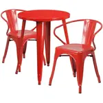 Flash Furniture CH-51080TH-2-18ARM-RED-GG