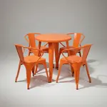 Flash Furniture CH-51080TH-4-18ARM-OR-GG