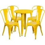 Flash Furniture CH-51080TH-4-18CAFE-YL-GG